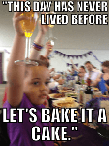 Bake it a cake-day