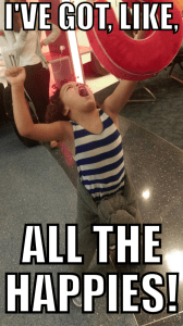 Our reaction to almost anything Ice Cream Related